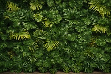 Tropical Leaves Background, Exotic Leaves Background, Tropical Leaves Wallpaper, jungle Leaves Background, Leaves Background, AI Generative