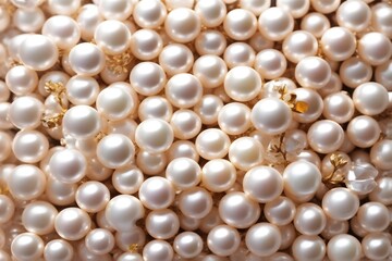 Pearl and Seashell Background, Pearl Background, Seashell Background, Pearl Wallpaper, Seashell Wallpaper, AI Generative