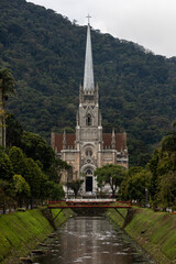 Arquitetura externa catedral S&atilde;o Pedro de Alc&acirc;ntara, Petr&oacute;polis, Rio de Janeiro