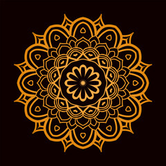 Dreamy Gradient elegant colorful Vector mandala design. Creative background floral invitation, logos, design idea mandala design template vector. 