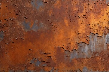 Rusted Metal Texture Background, Vintage Metal Texture Background, Old Metallic Texture, Grunge Metal Texture, AI Generative