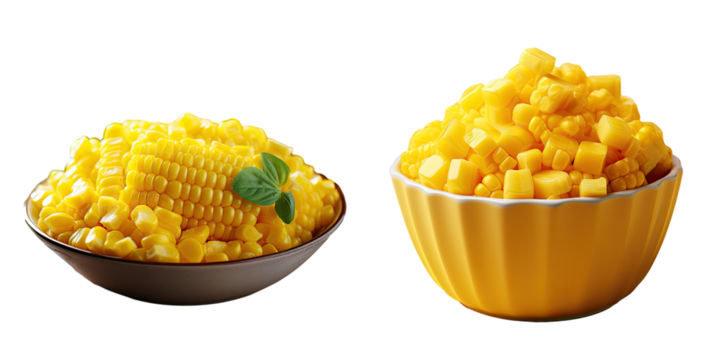 Corn a menu rich in sugar and carbohydrates fulfills daily nutritional requirements transparent background