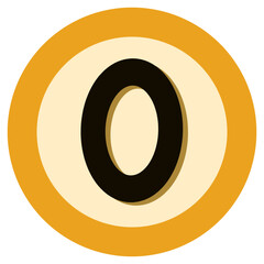 0 zero circle
