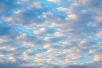 Obraz premium rare sunset clouds