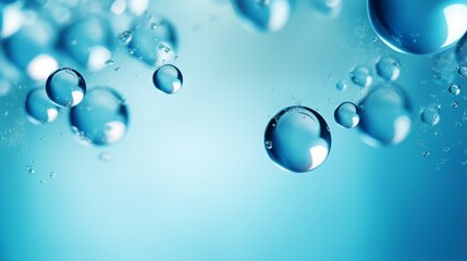 bright abstract background with bubbles.