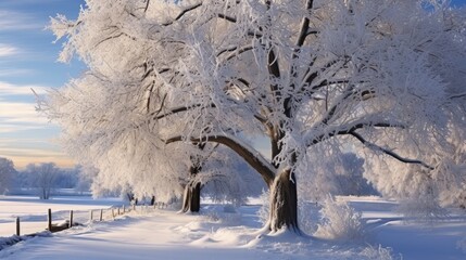 trees in winter