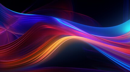 Fototapeta premium background neon colored luminous.