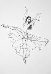 movement in ballet - 642204608
