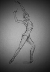 ballet dancer position - 642204609