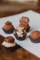 assorted candies at the table