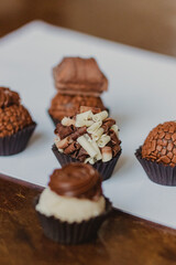 assorted party candies at the table