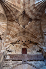 Ancient ceiling in Khan Khalili bazaar