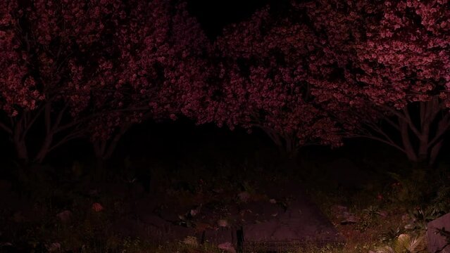 Nature takes a vivid twist with a frenzied BPM rhythm in this VJ seamless loop. Ideal for VJs, this CGI-rendered visual spectacle beautifully combines the essence of flora with psychedelic colors
