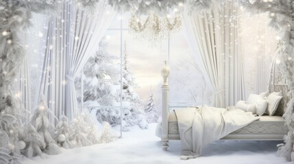 White Christmas dreams - stock concepts