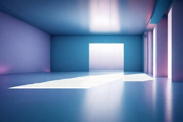 Obraz premium empty room with wall