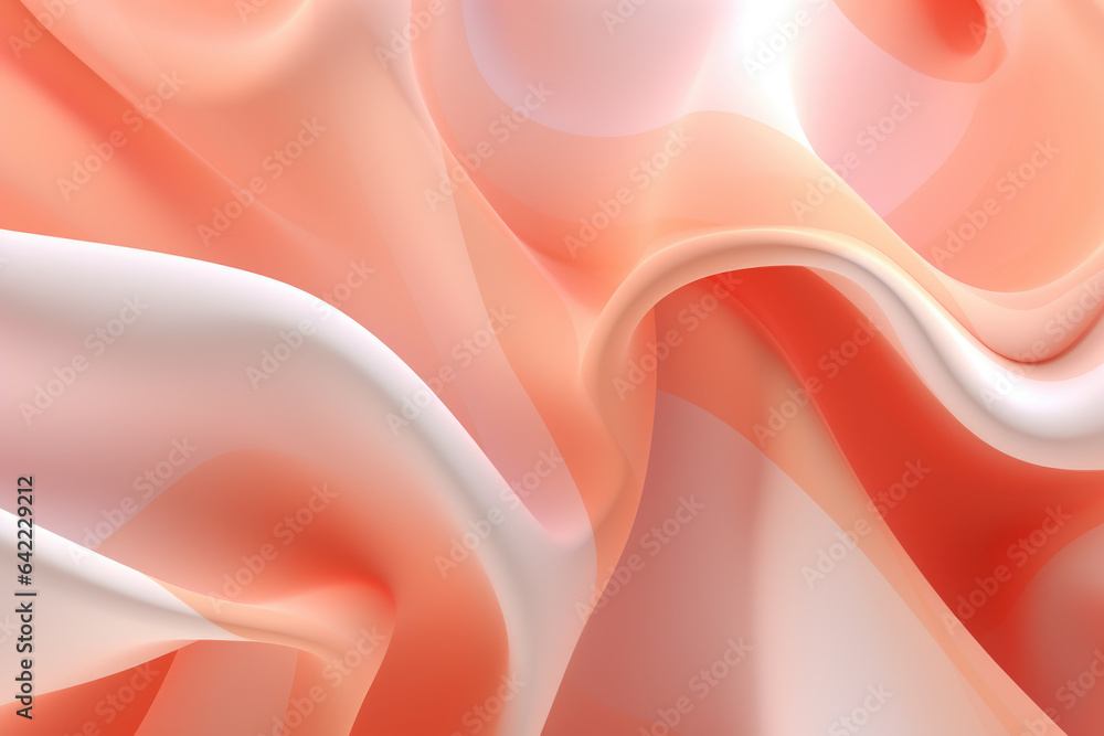 Poster dynamic abstract background featuring a vibrant blend of red and white colors. suitable for modern d