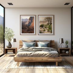 interior of a bedroom