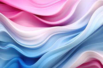 Obraz premium Captivating wallpaper showcasing an abstract background with a harmonious blend of blue and pink colors. Perfect for modern designs, artistic projects, and decorative themes.
