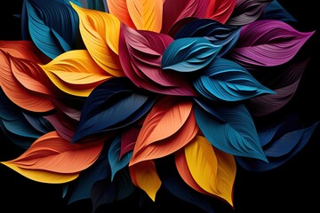 Leaves of Change Multicolor Autumn Leaves Tranquility Autumns Artistry A Multicolor Leaves Pattern
Autumns Artistry A Multicolor Leaves Pattern Natures Farewell Symphony Multicolor Leaves Background