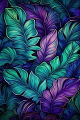 Caribbean Floral Delight A Symphony of Multicolor Tropical Flowers Blossom Wonderland Unleashed Multicolor Tropical Blooms Flourishing