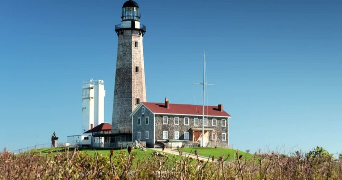 Montauk Point Lighthouse Museum In New York's Suffolk County Is In The Hamptons Long Island