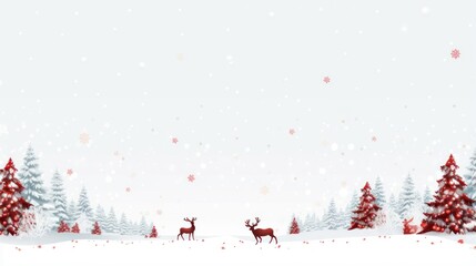 Design template for christmas card