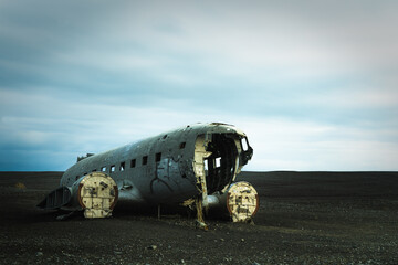 airplane wrack
