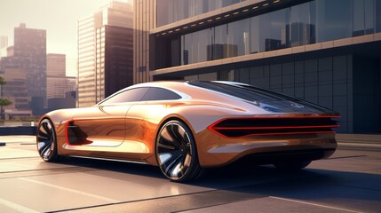 Naklejka premium Sport Car Dreams: From Enthusiast to Reality