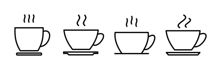 Cup coffee icon vector. coffee cup icon. mug