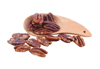 Pecan nuts isolated transparent png