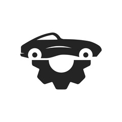 Automotive Logo template Isolated. Brand Identity. Icon Abstract Vector graphic