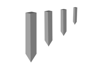 large concrete construction base material. bridges, buildings, foundation implementation industry