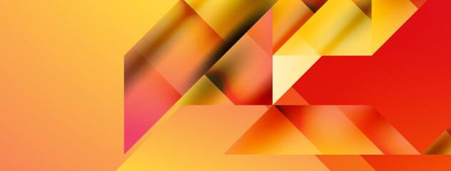 Captivating vector abstraction. Triangles interlock in mesmerizing dance, crafting dynamic geometric backdrop. Fusion of shapes and angles creates artful symphony of modern design