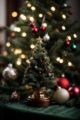 holiday, decoration, christmas, winter, celebration, tree, background, gift, season, december, green, pine, new, merry, mini, year, decorative, christmas tree, fir, new year, white, ornament
