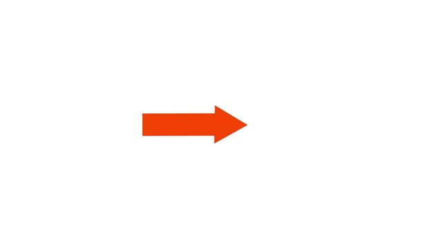 Directional icon, directional arrow line direct on the place . 
