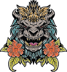 Mythical Beast Illustration