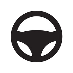 Steering wheel icon. Car, auto vector line icon. Automobile, machine, drive symbol. Linear style sign for mobile concept and web design. Wheel symbol illustration.