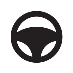 Steering wheel icon. Car, auto vector line icon. Automobile, machine, drive symbol. Linear style sign for mobile concept and web design. Wheel symbol illustration.