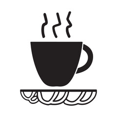 Coffee Cup Icon Vector Design Illustration