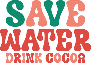 christmas retro svg design and eps file