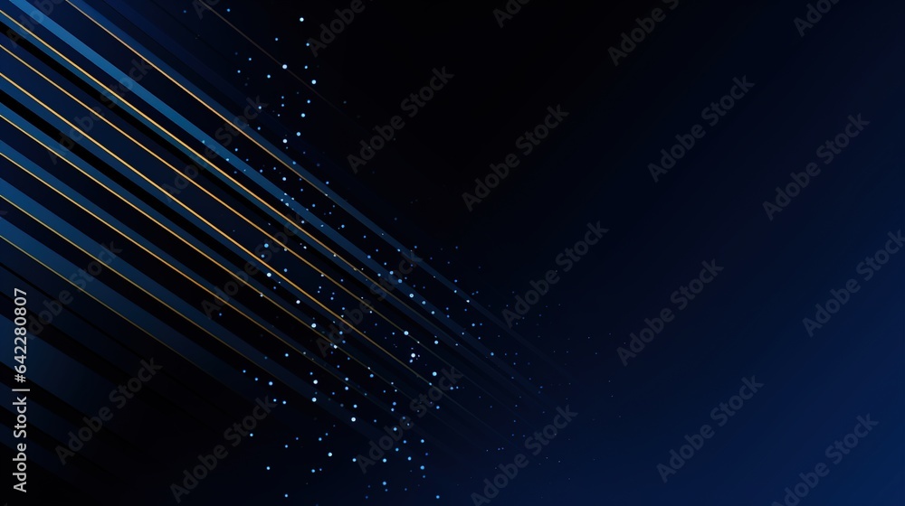 Aufkleber flowing blue backdrop with abstract wave patterns