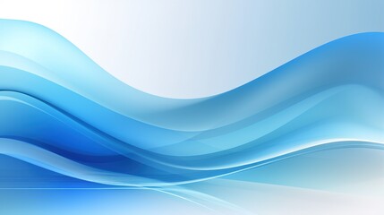 Fototapeta premium abstract blue wave background
