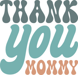 thank you family retro svg design bundle and eps file