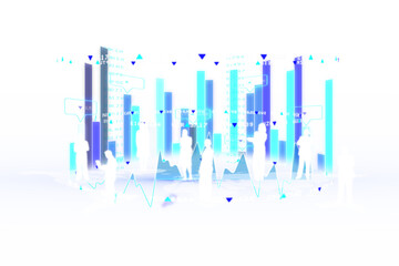 Digital png illustration of statistics chart on transprent background