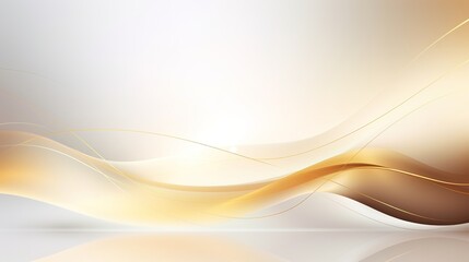 Orange waves abstract background image