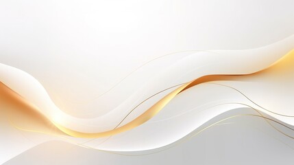 Obraz premium Abstract orange wave on background