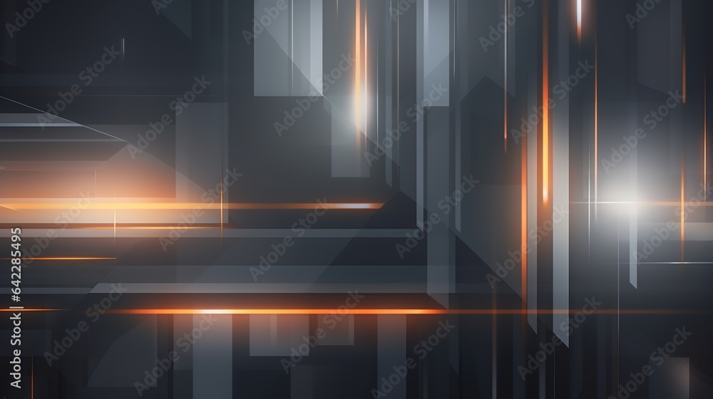 Poster grey abstract background with lines