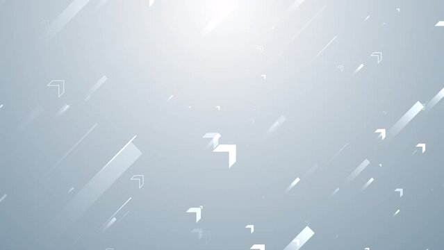 Business corporate abstract particles digital technology clean presentation broadcast background loop