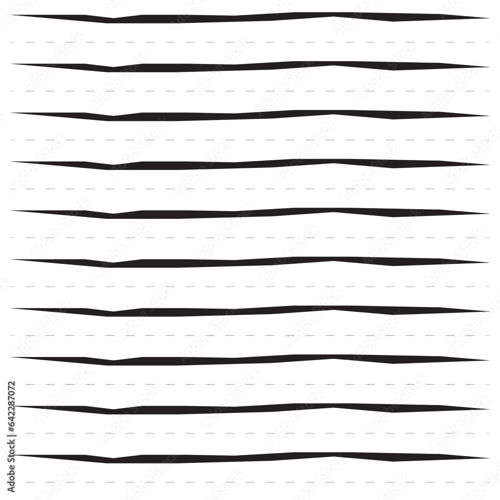 Poster digital png illustration of parallel horizontal black slash lines on transparent background