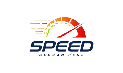 VECTOR SPEED RPM LOGO TEMPLATE